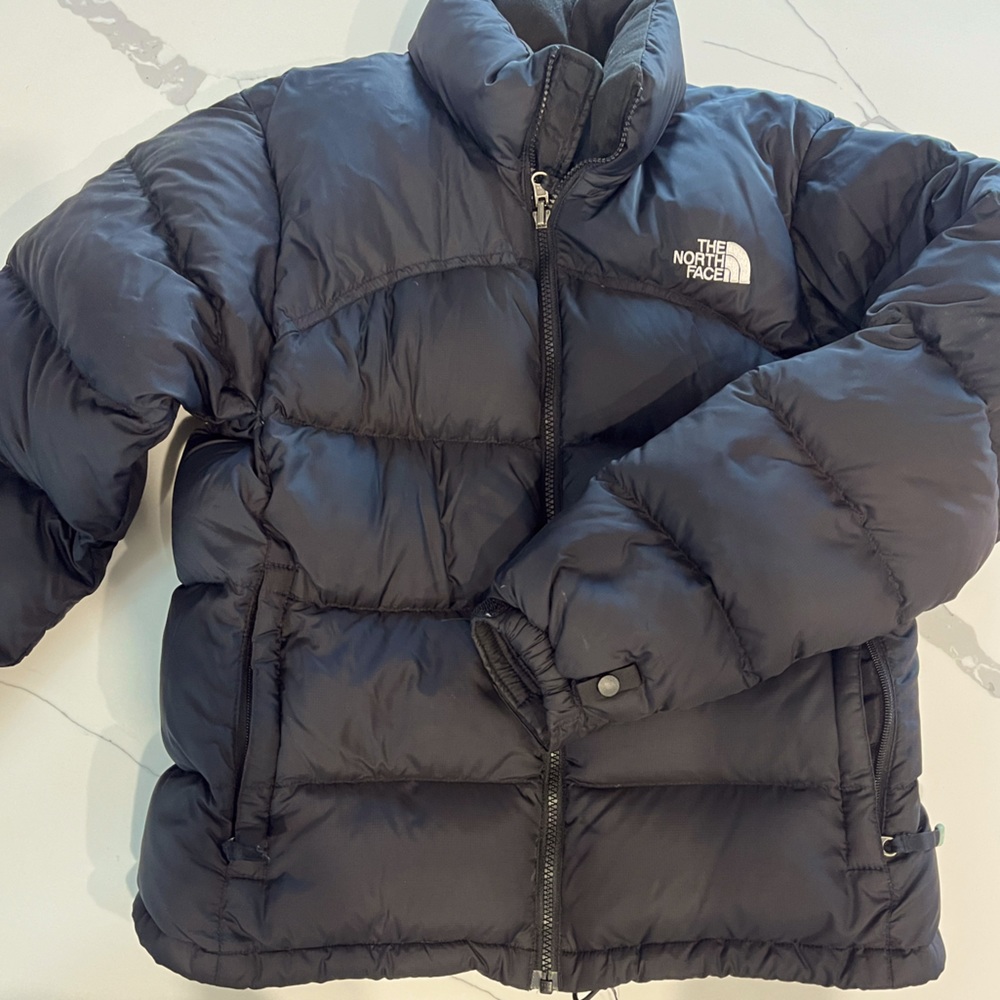 North Face Puffer Jacket, Black (M) - Women's